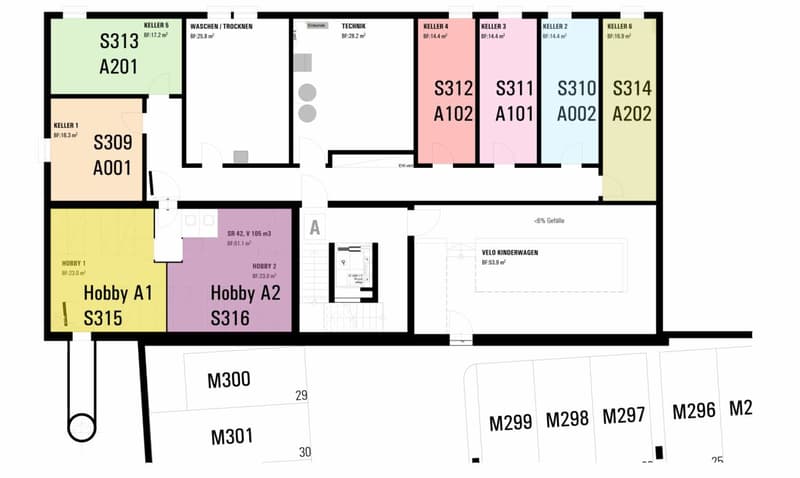 159 m² | 4.5-Zi.-Eigentumswohnung im OG Nr. A101 (14)
