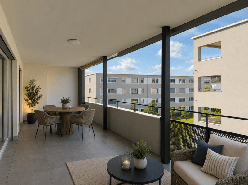 Wohnkomfort mit grosszügigem Balkon (1)