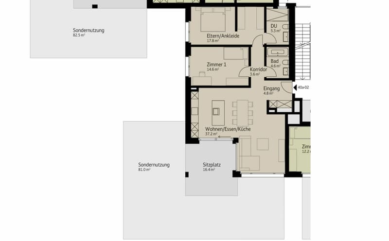 126 m² | 3.5-Zi.-Wohnung im EG | Erstbezug (8)