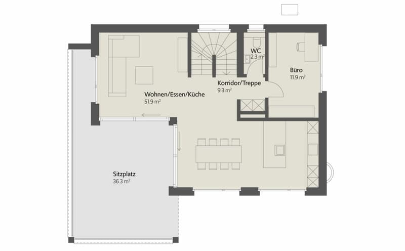 324 m² | 6.5-Zi.-Einfamilienhaus | Erstbezug | Am Wellenberg (9)