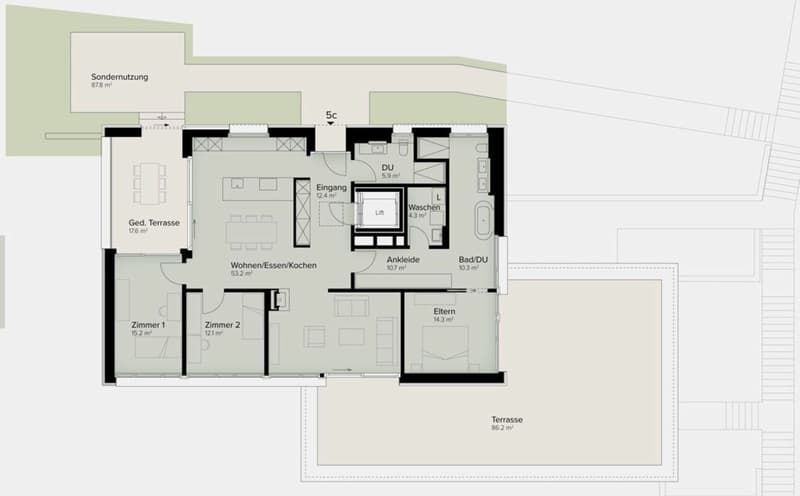 175 m² | Luxuriöses 4.5-Zimmer-Terrassenhaus - In den Reben (12)
