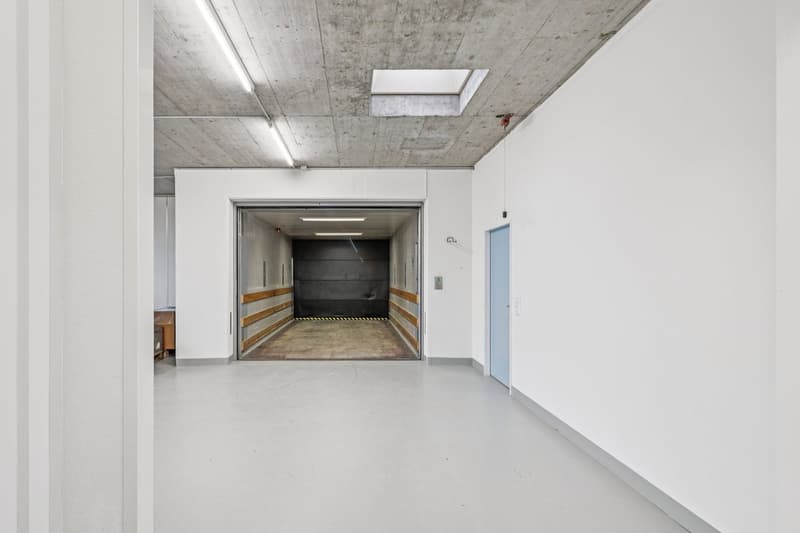 Warenlift direkt in Mietfläche