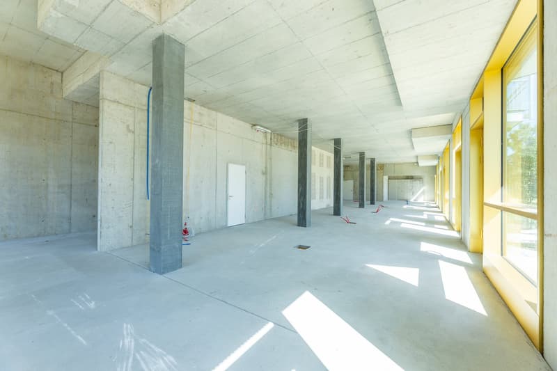 Mietfläche im Edelrohbau