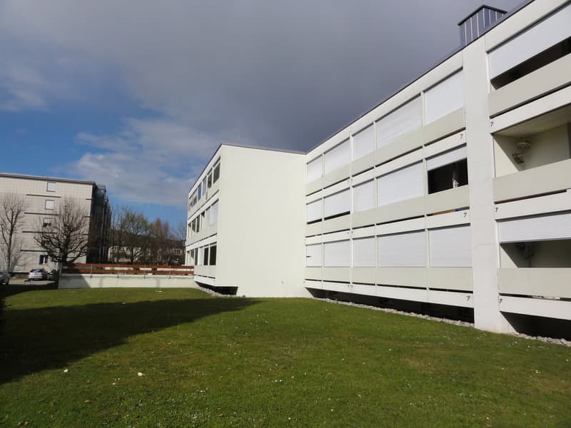 Fassade West Balkonseite