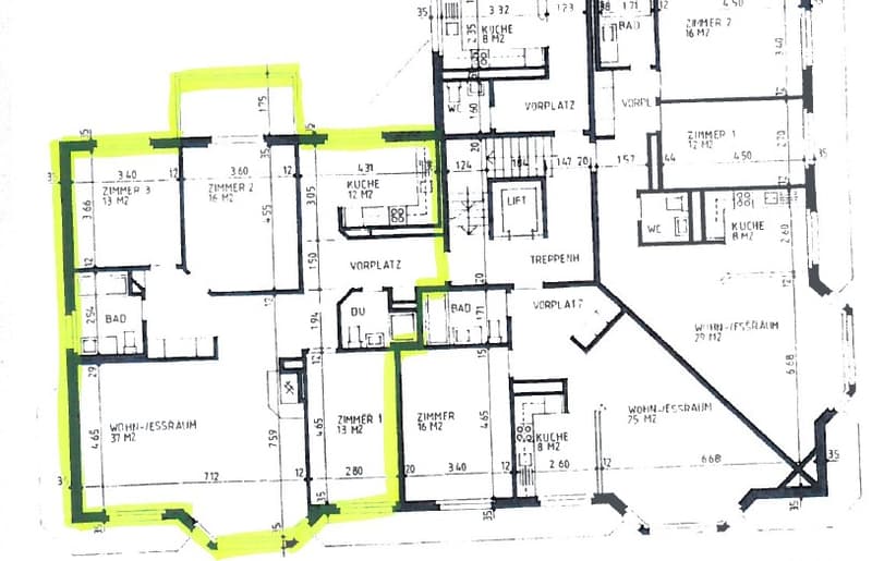 Appartamento di 4,5 locali luminoso e frescamente ristrutturato in posizione centrale (7)