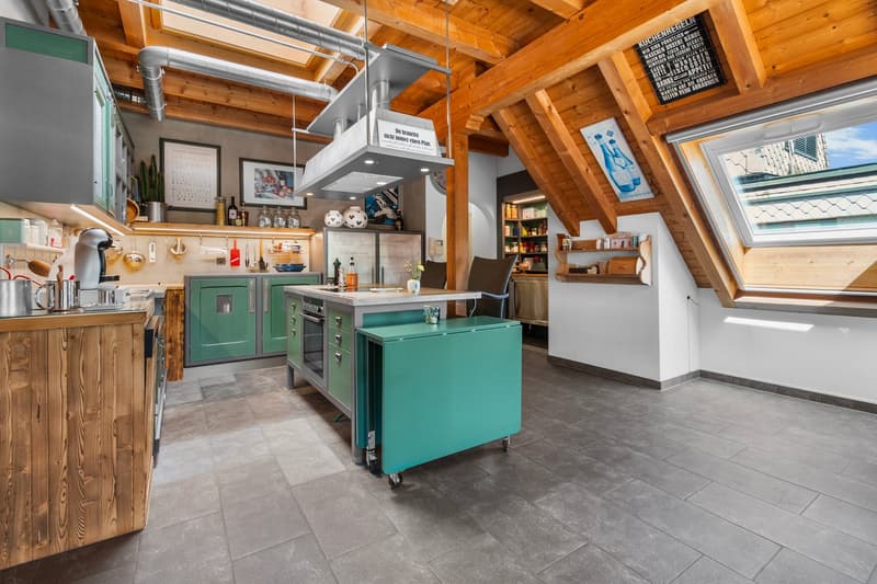 Appartement moderne 3.5 pièces avec balcon et garage à Buttikon SZ (7)
