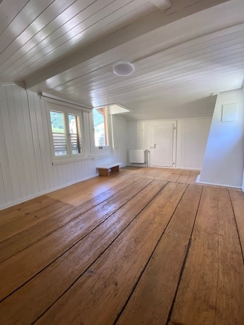 Charming 3-room apartment with fireplace in Schwanden GL (9)