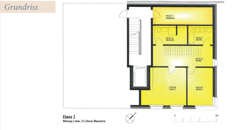 Charmante 3.5-Zimmer-Maisonette-Wohnung an der Goethestrasse in St. Gallen (21)