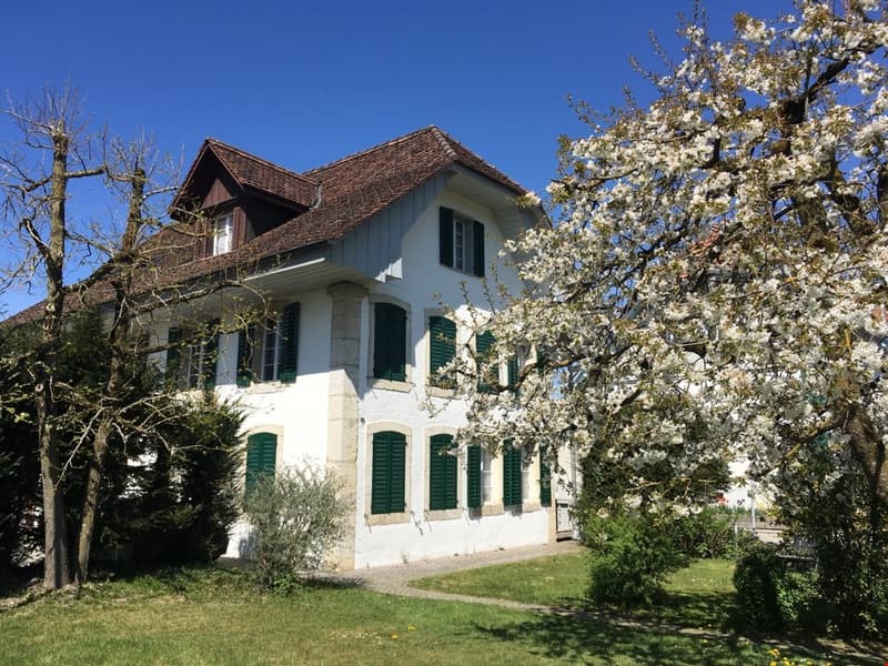 Haus vom Garten her