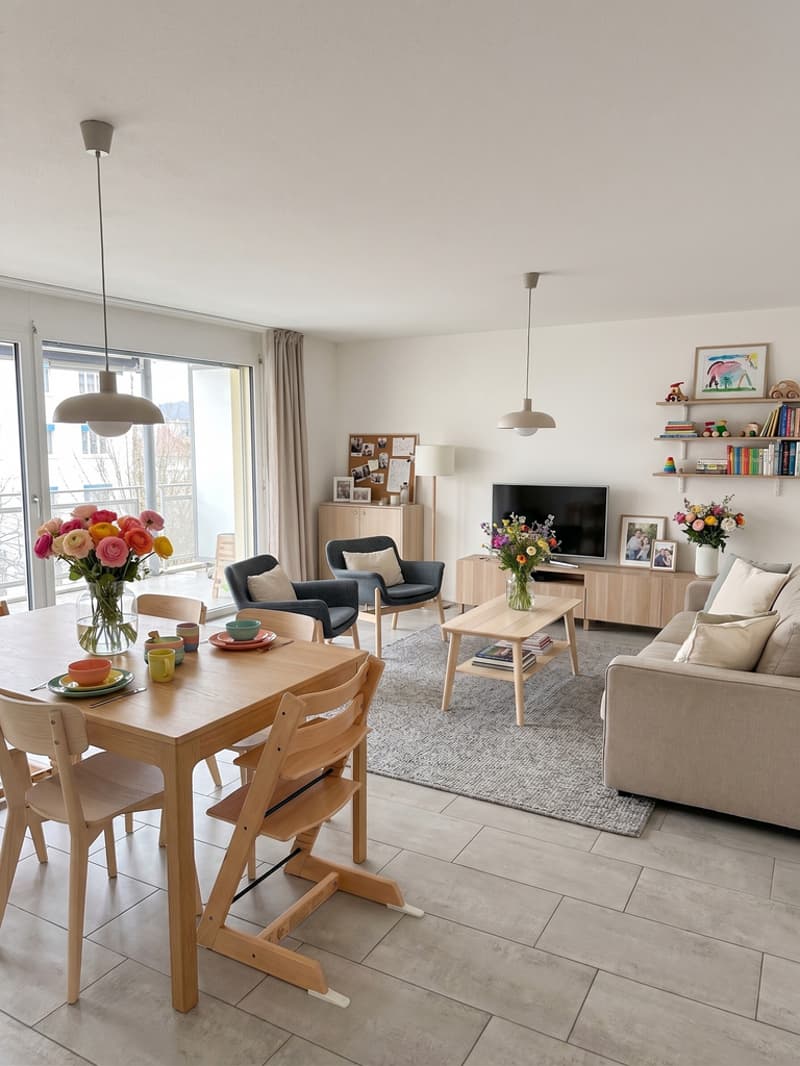 Beispieleinrichtung Wohnzimmer
