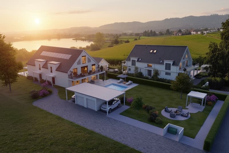 Projet de construction neuve "EDEN" maison mitoyenne "Jardin" (8)