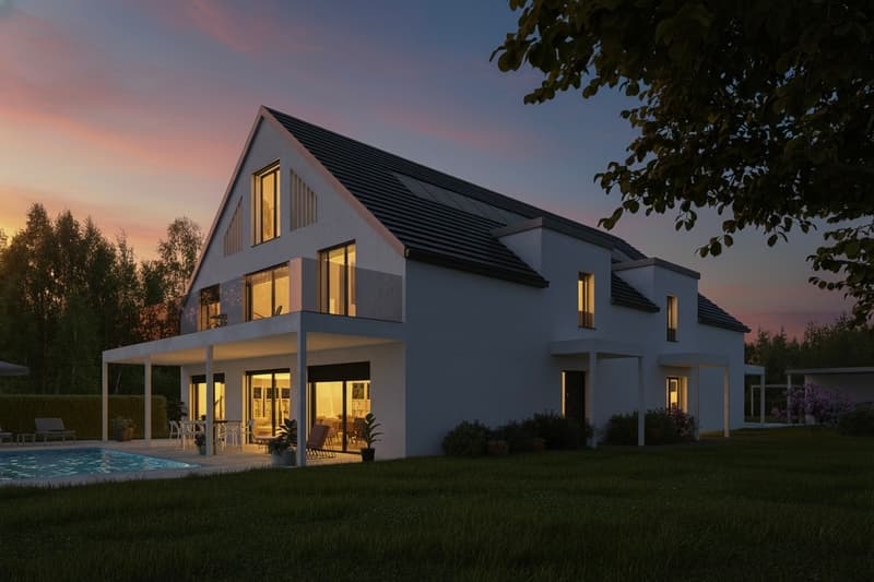 Projet de construction neuve "EDEN" maison mitoyenne "Jardin" (9)