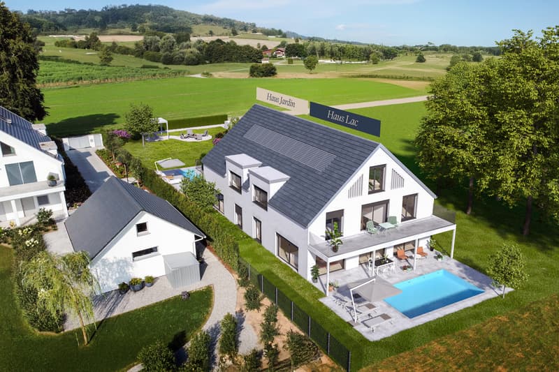 Projet de construction neuve "EDEN" maison mitoyenne "Jardin" (7)