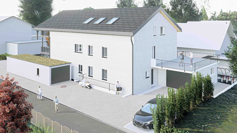 PROJET DE CONSTRUCTION "FLURA" APPARTEMENT SOUS TOIT (5)