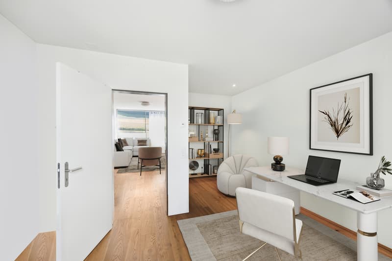 Attique élégant avec vue et design uniques (9)