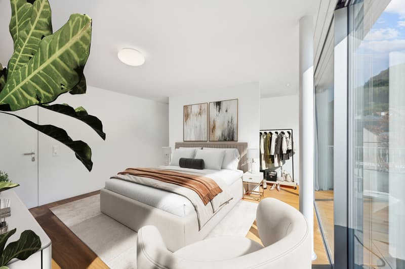 Attique élégant avec vue et design uniques (5)