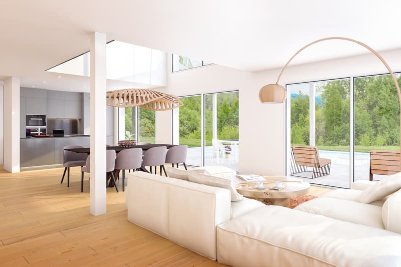Projet de construction neuve "EDEN" maison mitoyenne "Jardin" (2)