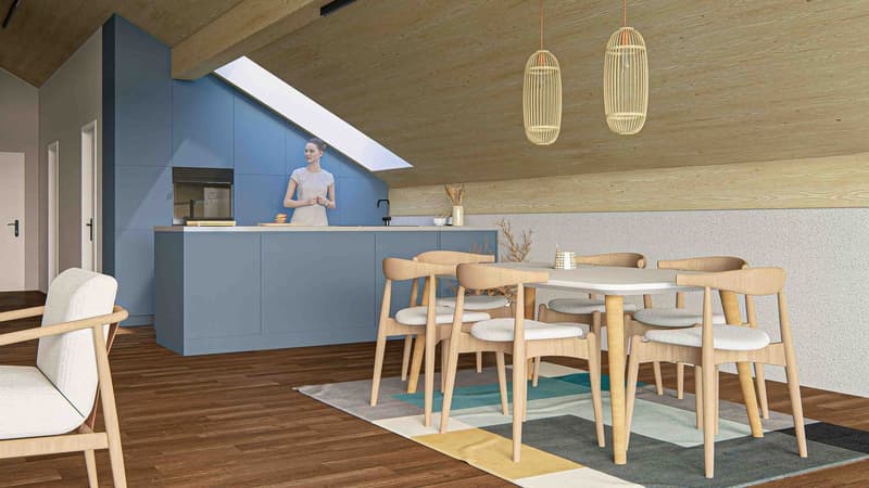 PROGETTO DI COSTRUZIONE "FLURA" APPARTAMENTO MANSARDA (3)