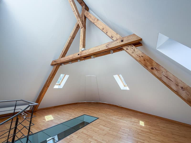 Charming 3.5-room attic apartment on two floors in the heart of Bern (10)