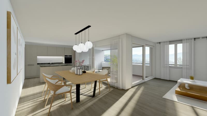 Neubau 4.5 Zimmer-Gartenwohnung mit ESTH W4 (3)