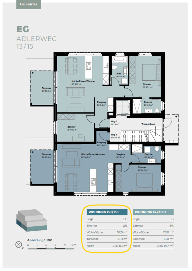 Grundrissplan