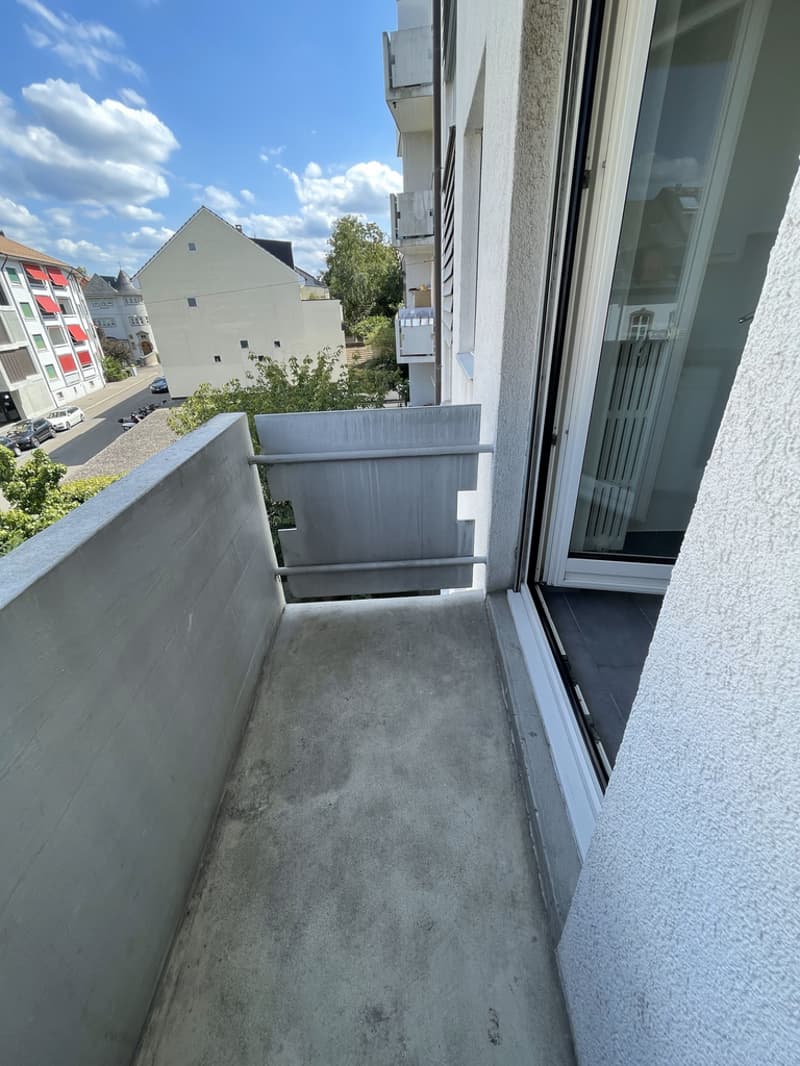 Balkon von der Küche