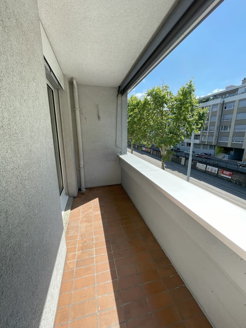 Balkon vom Wohnzimmer