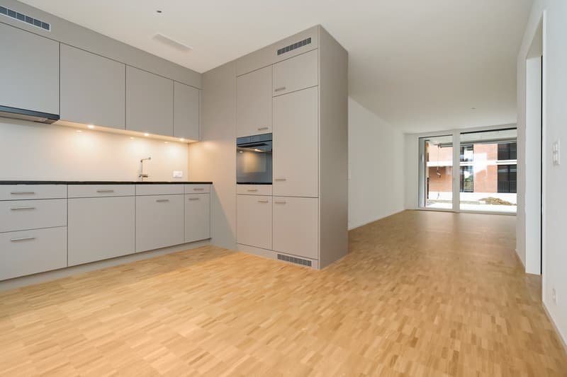 Küche Richtung Wohnzimmer
