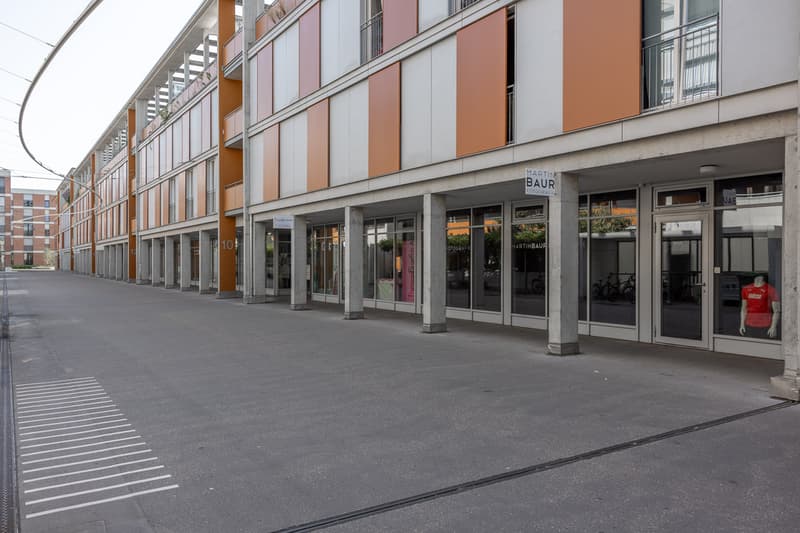 Aussenansicht Schaufenster