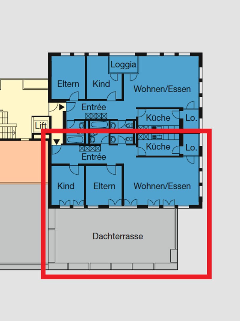 Grundrissplan