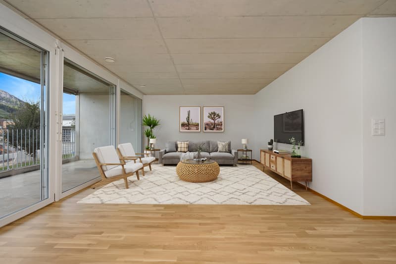 Beispiel Wohnzimmer möbliert (spiegelverkehrt)