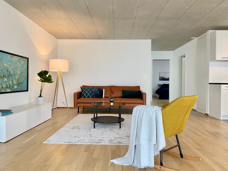 Beispiel Wohnzimmer möbliert