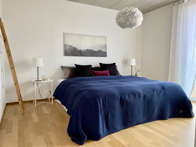 Beispiel Schlafzimmer möbliert