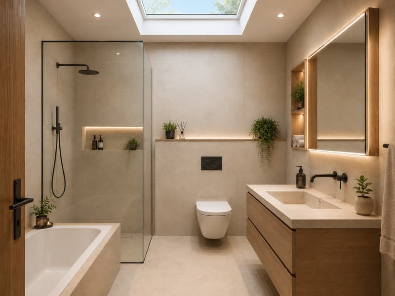 Visualisierung Badezimmer