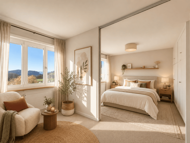 Visualisierung Schlafzimmer