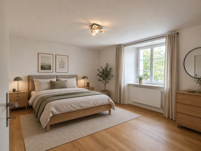 Visualisierung Schlafzimmer