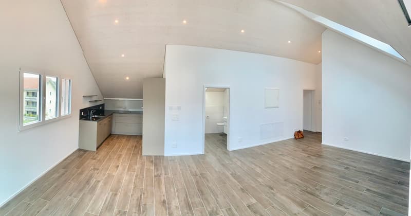 Charmante 2.5-Zimmer-Dachwohnung in Gettnau an ruhiger Lage in Gettnau (1)