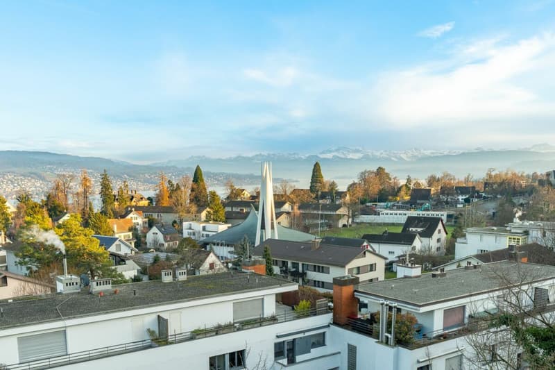 Appartamento di 3,5 locali stiloso con balcone e vista lago a Kilchberg - Arredato & disponibile immediatamente (20)