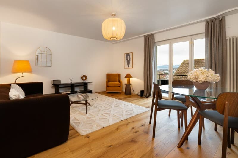 Appartamento di 3,5 locali stiloso con balcone e vista lago a Kilchberg - Arredato & disponibile immediatamente (4)