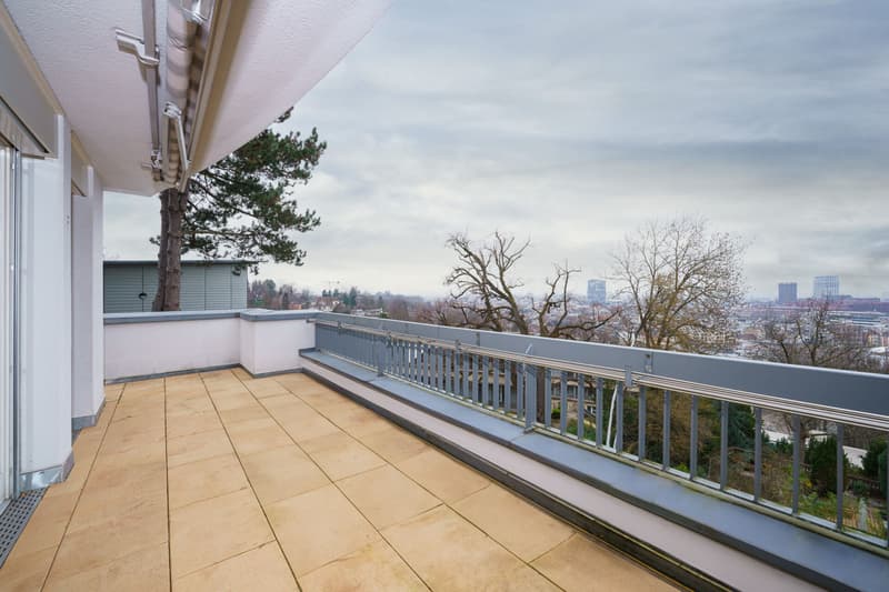 Hoch über den Dächern von Basel: 3.5-Zimmer-Penthousewohnung mit atemberaubender Aussicht (1)