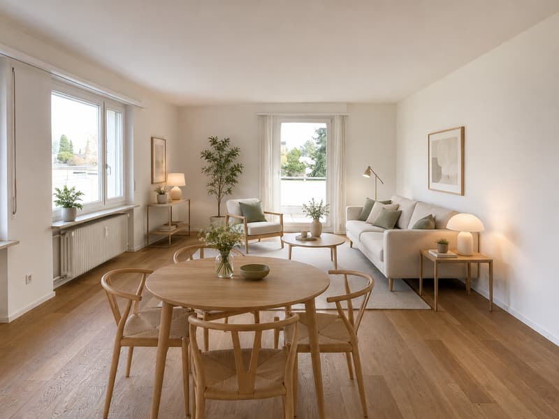 Vivere con una sensazione di vacanza: oasi attico soleggiata con terrazza impressionante (3)
