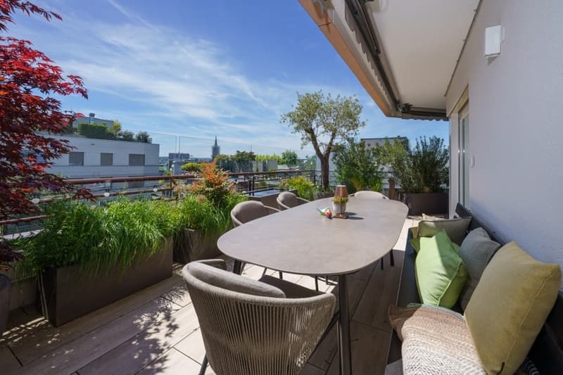 Où l'exclusivité rencontre la qualité de vie - Appartement attique unique et élégant de 5 pièces à Bâle (10)
