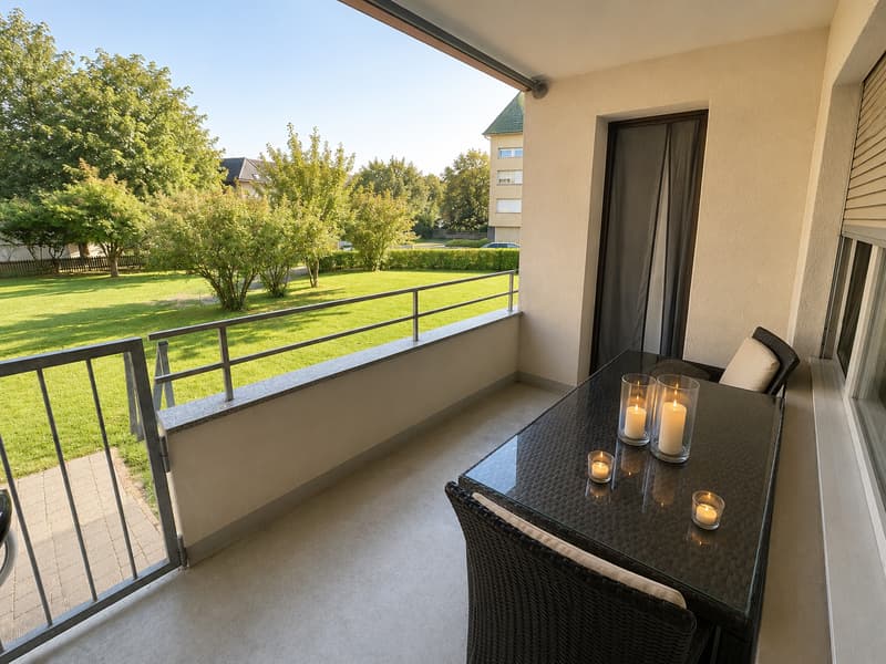 Schöne Wohnung mit Gartensitzplatz an ruhiger Lage in Allschwil (1)