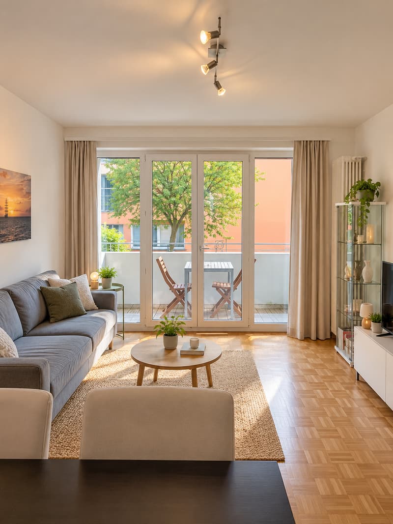 Mitten in Basel zuhause – 3.5 Zimmer mit Balkon nahe dem Spalentor (1)