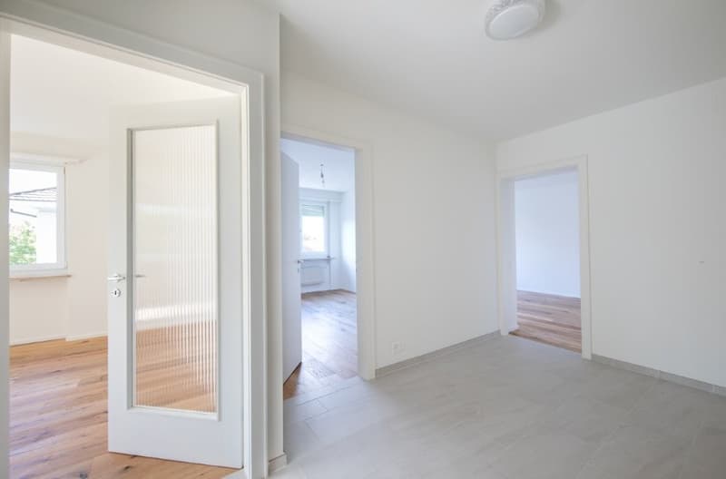 Helle und zentralgelegene 4-Zimmer-Wohnung mit Balkon in Basel (3)