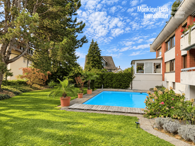 Stadtwohnung mit Pool-, Sauna- & Garten-Mitbenutzung (13)