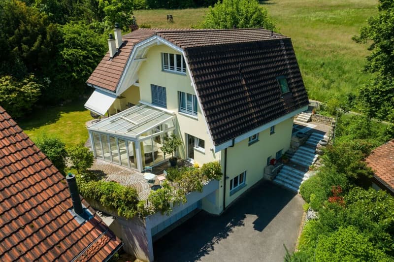 Space wonder on the Rebberg of Reinach - 7.5 room villa with plenty of privacy (1)