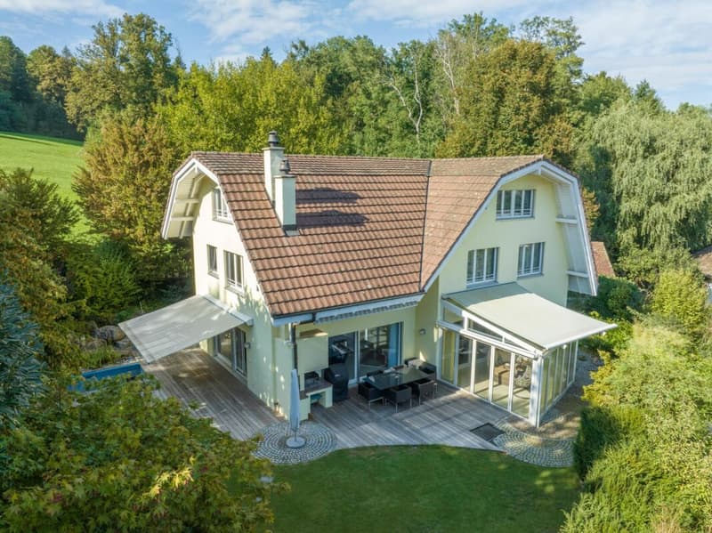 Space wonder on the Rebberg of Reinach - 7.5 room villa with plenty of privacy (3)