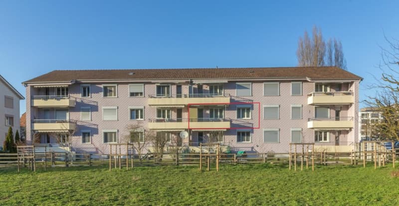 Cozy 3-room apartment with a beautiful view of the greenery in a quiet location (10)