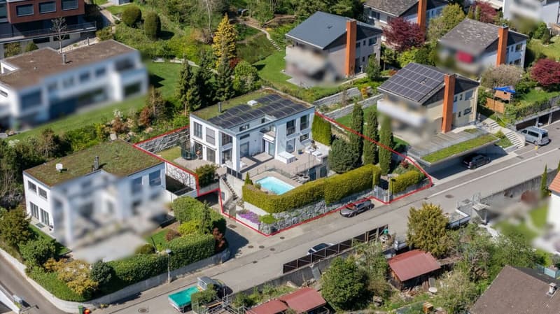 Gemma residenziale moderna - casa unifamiliare di 6,5 locali con piscina, sauna e idromassaggio (11)